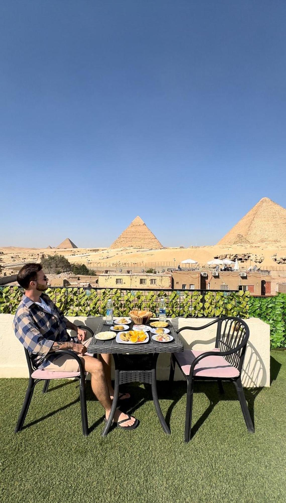 Solima Pyramids Inn Kafrat al Jabal ภายนอก รูปภาพ