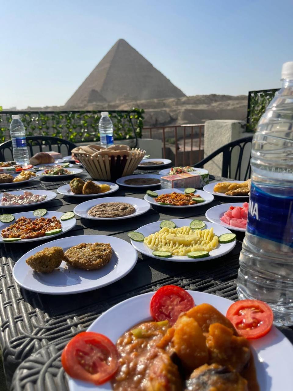 Solima Pyramids Inn Kafrat al Jabal ภายนอก รูปภาพ