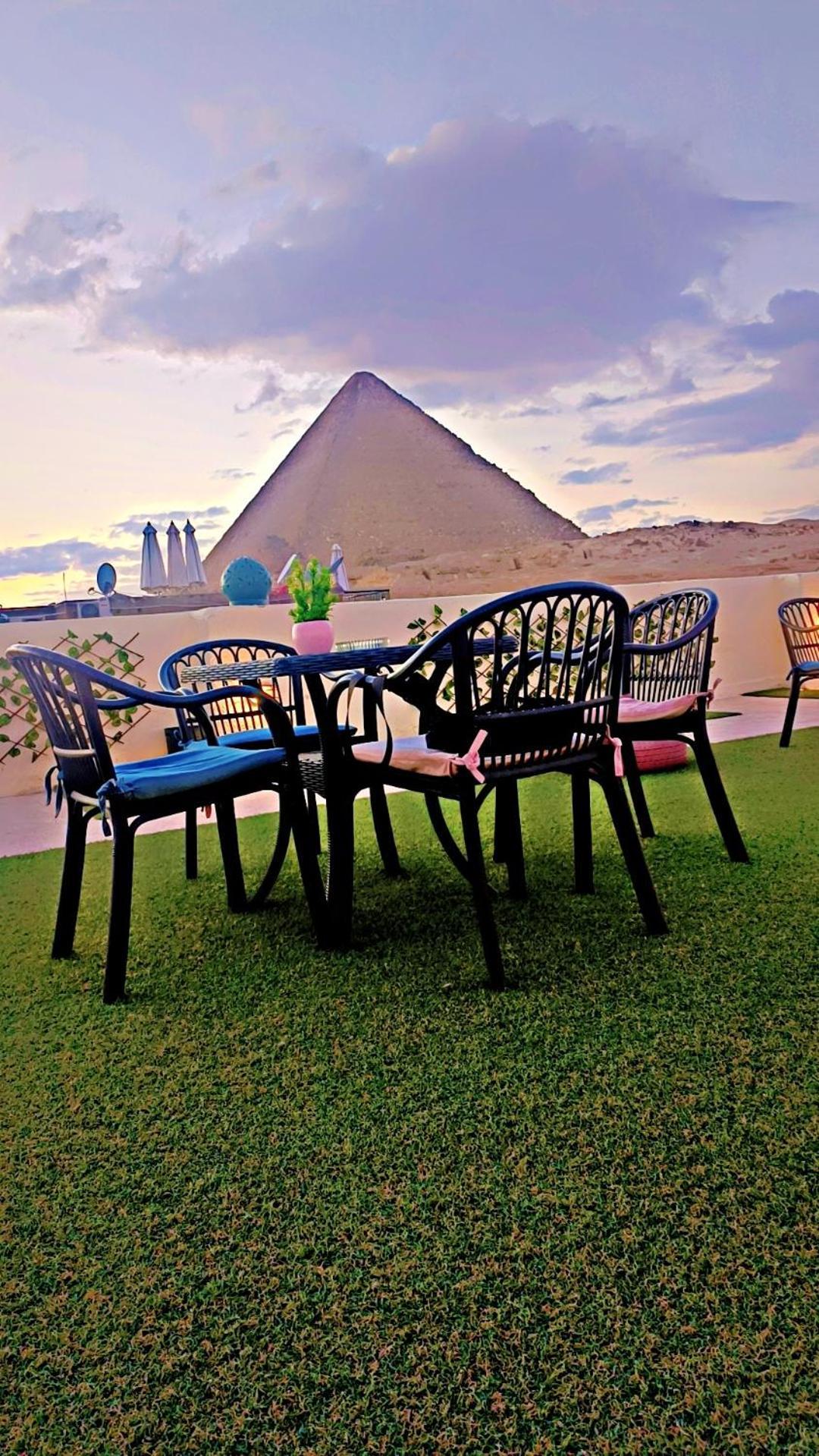 Solima Pyramids Inn Kafrat al Jabal ภายนอก รูปภาพ